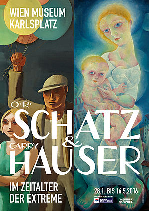 Ausstellungsplakat Schatz & Hauser